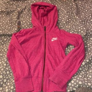 pink nike jacket (never worn)